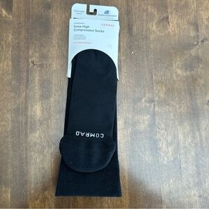 COMRAD Knee High Medium Compression Socks XL Mens Black